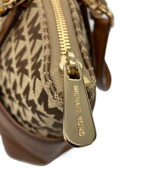 MICHAEL KORS（マイケル・コース）MICHAEL KORS (マイケルコース) トートバッグ ベージュの古着・服飾アイテム