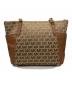 中古・古着 MICHAEL KORS (マイケルコース) トートバッグ ベージュ：10000円