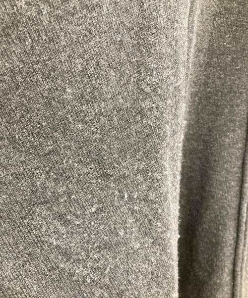 Y's（ワイズ）Y's (ワイズ) ハーフジップニットワンピース チャコールグレー サイズ:２の古着・服飾アイテム