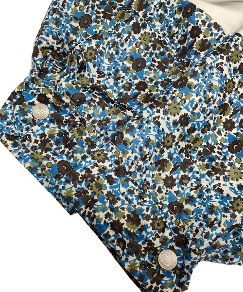 45R（フォーティファイブ・アール）45R (フォーティファイブ・アール) 葉山ものがたり ナイロンプリントの908コーチジャケット ブルー サイズ:3の古着・服飾アイテム