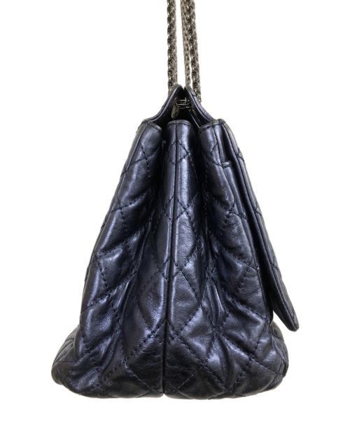 CHANEL（シャネル）CHANEL (シャネル) マトラッセ チェーン 2WAYバッグ  メタリックブルーの古着・服飾アイテム