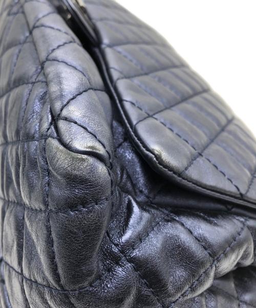 CHANEL（シャネル）CHANEL (シャネル) マトラッセ チェーン 2WAYバッグ  メタリックブルーの古着・服飾アイテム