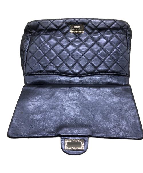 CHANEL（シャネル）CHANEL (シャネル) マトラッセ チェーン 2WAYバッグ  メタリックブルーの古着・服飾アイテム