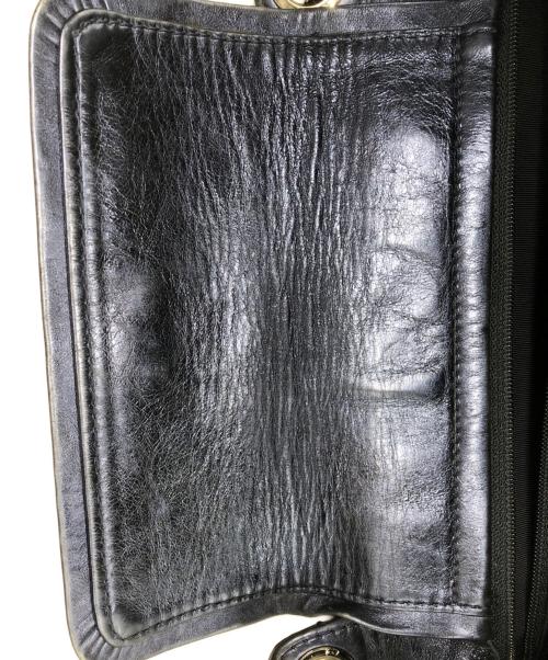 CHANEL（シャネル）CHANEL (シャネル) マトラッセ チェーン 2WAYバッグ  メタリックブルーの古着・服飾アイテム