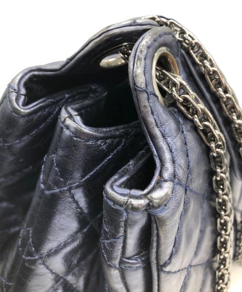 CHANEL（シャネル）CHANEL (シャネル) マトラッセ チェーン 2WAYバッグ  メタリックブルーの古着・服飾アイテム