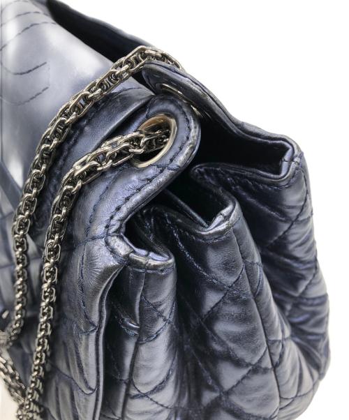 CHANEL（シャネル）CHANEL (シャネル) マトラッセ チェーン 2WAYバッグ  メタリックブルーの古着・服飾アイテム