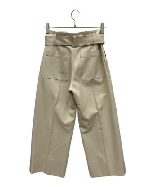 BEIGE（ベイジ）BEIGE (ベイジ) LAUREL/ワイドクロップドパンツ アイボリー サイズ:2の古着・服飾アイテム