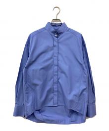 l’heritage martinique（レリタージュ マルティニーク）の古着「80/オーガニックタイプライターウィングカラーシャツ」｜ブルー