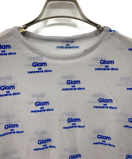 MAISON SPECIAL（メゾンスペシャル）MAISON SPECIAL (メゾンスペシャル) フロッキーグラムシアークルートップ グレー サイズ:FREEの古着・服飾アイテム