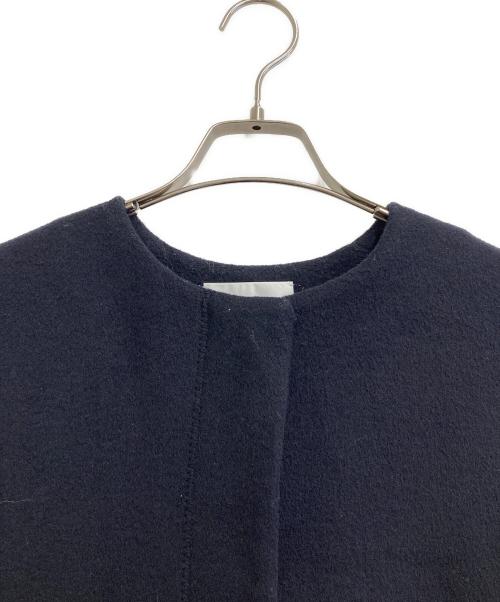 CELFORD（セルフォード）CELFORD (セルフォード) バックタックノーカラーコート ネイビー サイズ:36の古着・服飾アイテム
