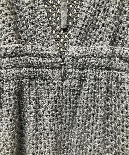 FRAY ID（フレイ アイディー）FRAY ID (フレイ アイディー) カットワークレースフレアスリーブワンピース ブラック サイズ:Sの古着・服飾アイテム