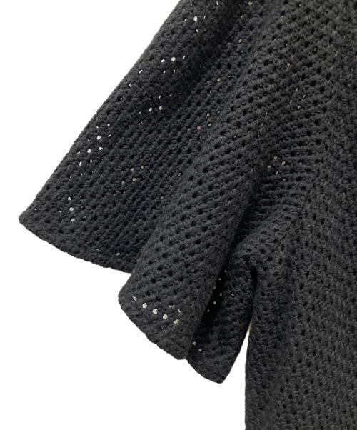 FRAY ID（フレイ アイディー）FRAY ID (フレイ アイディー) カットワークレースフレアスリーブワンピース ブラック サイズ:Sの古着・服飾アイテム