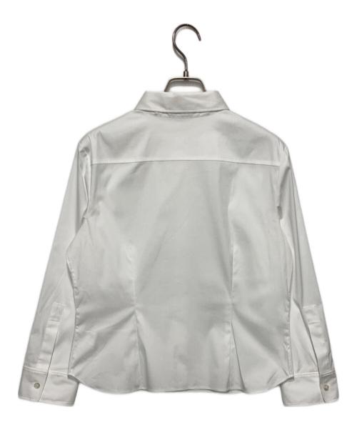 theory（セオリー）theory (セオリー) ストレッチシャツ ホワイト サイズ:Ｍの古着・服飾アイテム