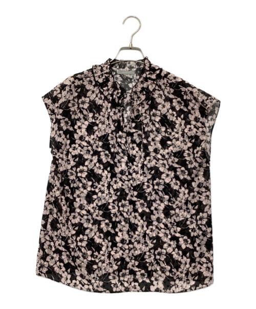 theory luxe（セオリーリュクス）theory luxe (セオリーリュクス) ブラウス ブラック×ピンク サイズ:38の古着・服飾アイテム