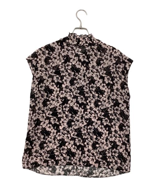 theory luxe（セオリーリュクス）theory luxe (セオリーリュクス) ブラウス ブラック×ピンク サイズ:38の古着・服飾アイテム