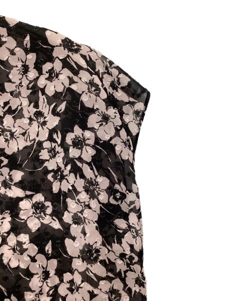 theory luxe（セオリーリュクス）theory luxe (セオリーリュクス) ブラウス ブラック×ピンク サイズ:38の古着・服飾アイテム