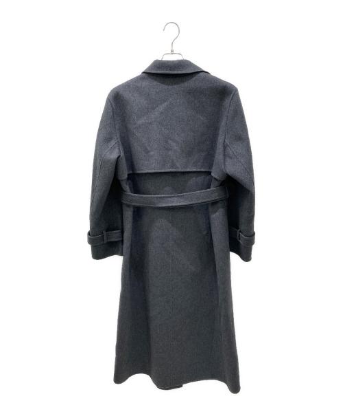 theory（セオリー）theory (セオリー) ウールカシミヤトレンチコート チャコールグレー サイズ:Sの古着・服飾アイテム