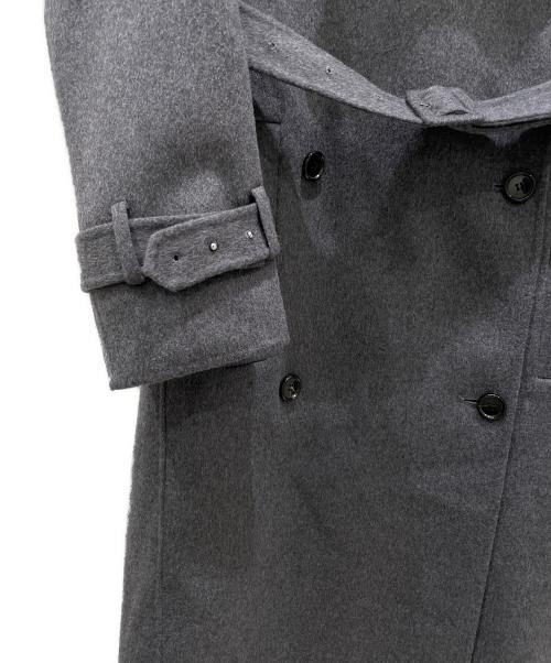 theory（セオリー）theory (セオリー) ウールカシミヤトレンチコート チャコールグレー サイズ:Sの古着・服飾アイテム