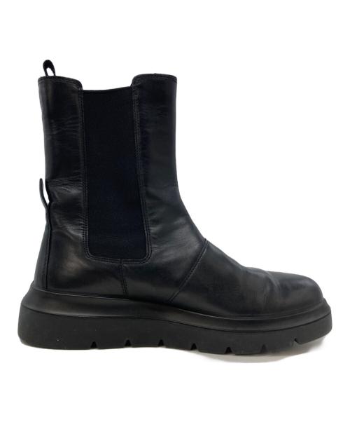 ECCO（エコー）ECCO (エコー) チェルシーブーツ ブラック サイズ:23.5の古着・服飾アイテム