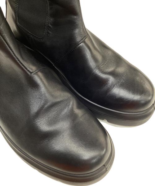 ECCO（エコー）ECCO (エコー) チェルシーブーツ ブラック サイズ:23.5の古着・服飾アイテム