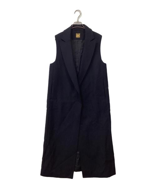 MUSE de Deuxieme Classe（ミューズ ドゥーズィエム クラス）MUSE de Deuxieme Classe (ミューズ ドゥーズィエム クラス) ロングジレ ネイビー サイズ:Freeの古着・服飾アイテム