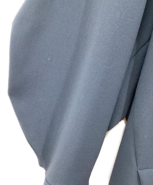 ENFOLD（エンフォルド）ENFOLD (エンフォルド) ダブルクロスカーブアームポロシャツ グレー サイズ:SIZE 38の古着・服飾アイテム