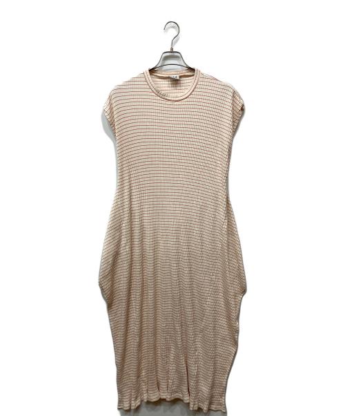 BASERANGE（ベースレンジ）BASERANGE (ベースレンジ) MAIN SHAW KAFTAN SLEEVELESS DR アイボリー サイズ:XSの古着・服飾アイテム