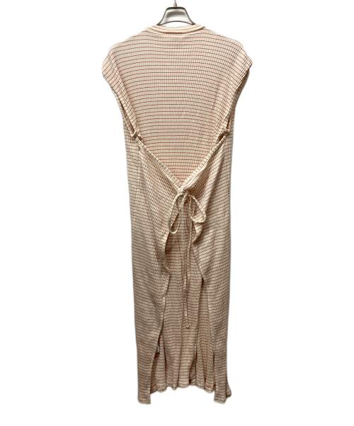 BASERANGE（ベースレンジ）BASERANGE (ベースレンジ) MAIN SHAW KAFTAN SLEEVELESS DR アイボリー サイズ:XSの古着・服飾アイテム