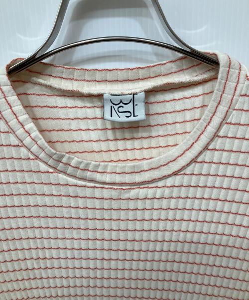 BASERANGE（ベースレンジ）BASERANGE (ベースレンジ) MAIN SHAW KAFTAN SLEEVELESS DR アイボリー サイズ:XSの古着・服飾アイテム