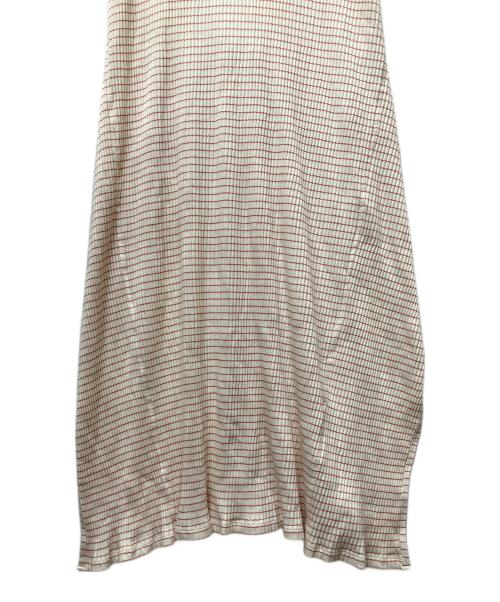 BASERANGE（ベースレンジ）BASERANGE (ベースレンジ) MAIN SHAW KAFTAN SLEEVELESS DR アイボリー サイズ:XSの古着・服飾アイテム