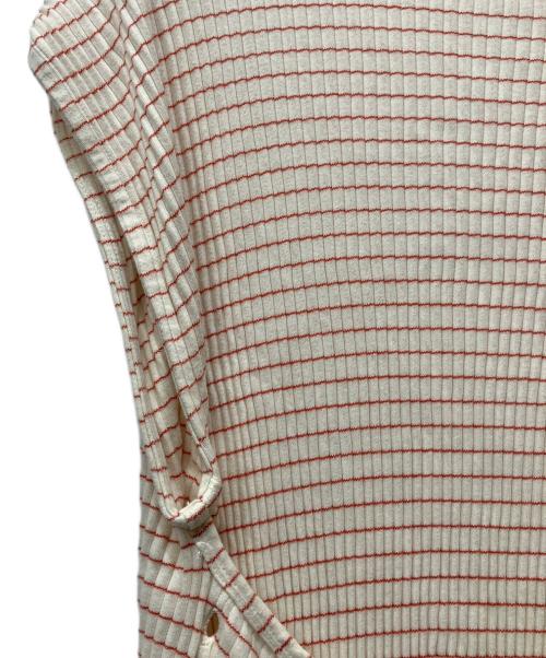 BASERANGE（ベースレンジ）BASERANGE (ベースレンジ) MAIN SHAW KAFTAN SLEEVELESS DR アイボリー サイズ:XSの古着・服飾アイテム