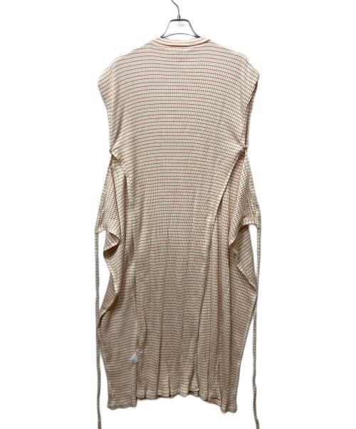 BASERANGE（ベースレンジ）BASERANGE (ベースレンジ) MAIN SHAW KAFTAN SLEEVELESS DR アイボリー サイズ:XSの古着・服飾アイテム