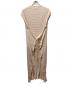 BASERANGE (ベースレンジ) MAIN SHAW KAFTAN SLEEVELESS DR アイボリー サイズ:XS：5000円
