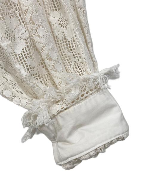 fig LONDON（フィグロンドン）fig LONDON (フィグロンドン) Carol bolero ホワイト サイズ:Fの古着・服飾アイテム