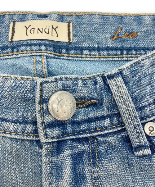 YANUK（ヤヌーク）YANUK (ヤヌーク) ボーイズストレートデニム LEA ブルー サイズ:26の古着・服飾アイテム