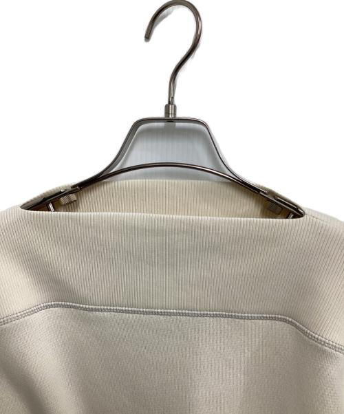 BASERANGE（ベースレンジ）BASERANGE (ベースレンジ) ウェイボート スウェットプルオーバー ベージュ サイズ:Sの古着・服飾アイテム