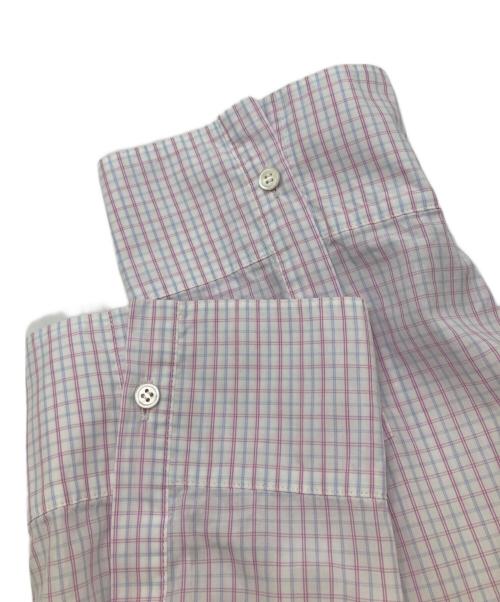 GALERIE VIE（ギャルリーヴィー）GALERIE VIE (ギャルリーヴィー) コットン コンビシャツ ピンク サイズ:36の古着・服飾アイテム