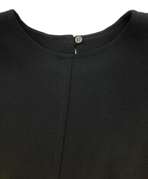 SOEJU（ソージュ）SOEJU (ソージュ) Aラインチュニックブラウス ブラック サイズ:Sの古着・服飾アイテム