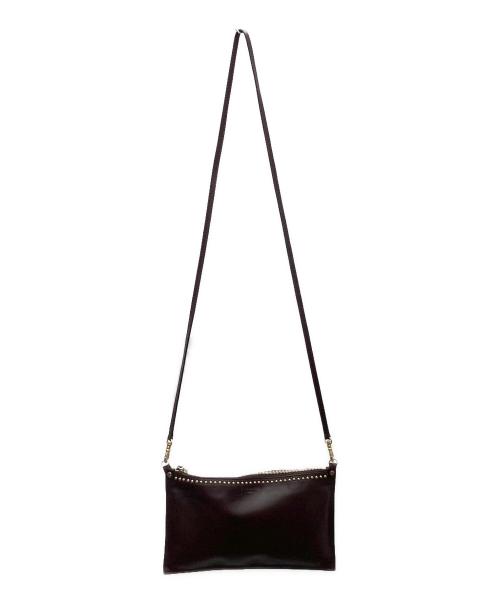 J&M DAVIDSON（ジェイ＆エム デヴィッドソン）J&M DAVIDSON (ジェイ＆エム デヴィッドソン) ショルダーポーチ ブラウンの古着・服飾アイテム