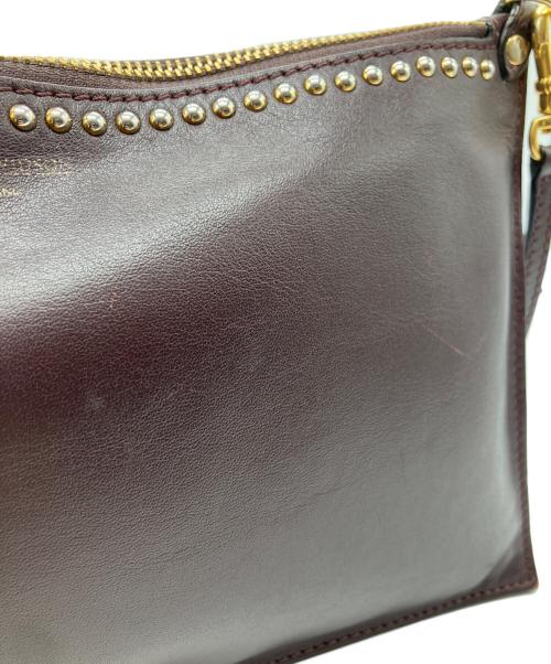 J&M DAVIDSON（ジェイ＆エム デヴィッドソン）J&M DAVIDSON (ジェイ＆エム デヴィッドソン) ショルダーポーチ ブラウンの古着・服飾アイテム