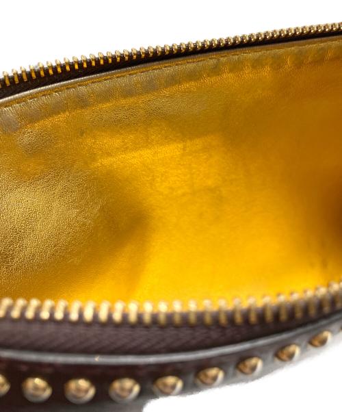 J&M DAVIDSON（ジェイ＆エム デヴィッドソン）J&M DAVIDSON (ジェイ＆エム デヴィッドソン) ショルダーポーチ ブラウンの古着・服飾アイテム