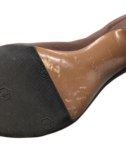 NEOUS（ネオアス）NEOUS (ネオアス) RAN ストレッチショートブーツ ブラウン サイズ:39の古着・服飾アイテム