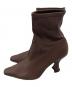 NEOUS (ネオアス) RAN ストレッチショートブーツ ブラウン サイズ:39：8000円