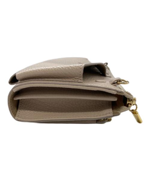 HER SCHEDULE（ハースケジュール）Her Schedule (ハースケジュール) trunk smart phone shoulder ベージュの古着・服飾アイテム