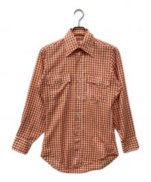 LEVI'S（リーバイス）の古着「チェックシャツ」｜オレンジ