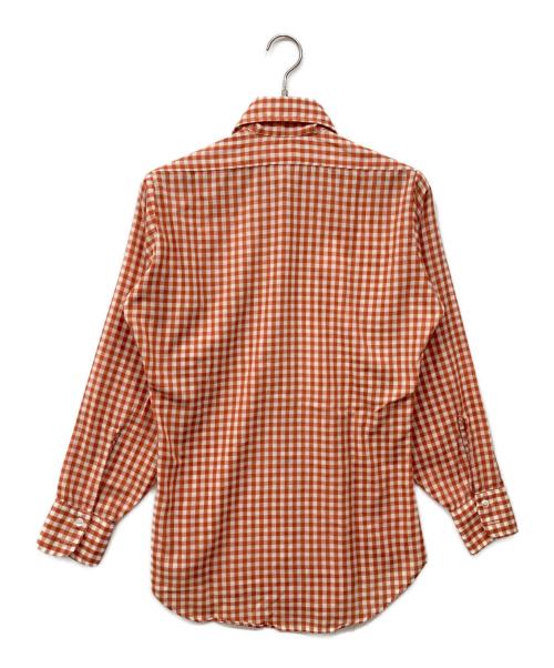 LEVI'S（リーバイス）LEVI'S (リーバイス) チェックシャツ オレンジ サイズ:Sの古着・服飾アイテム