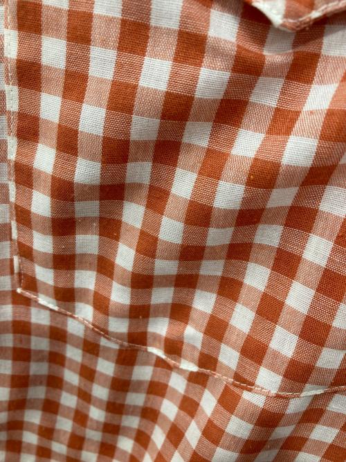 LEVI'S（リーバイス）LEVI'S (リーバイス) チェックシャツ オレンジ サイズ:Sの古着・服飾アイテム