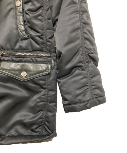 02DERIV（ツーディライヴ）02DERIV (ツーディライヴ) ナイロンコート ブラック サイズ:２の古着・服飾アイテム