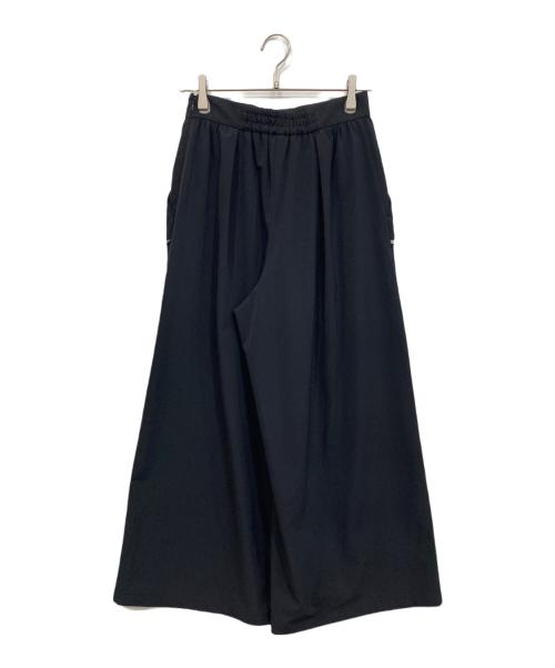 BLUE LABEL CRESTBRIDGE（ブルーレーベルクレストブリッジ）BLUE LABEL CRESTBRIDGE (ブルーレーベルクレストブリッジ) シェルドライワイドパンツ ネイビー サイズ:38の古着・服飾アイテム