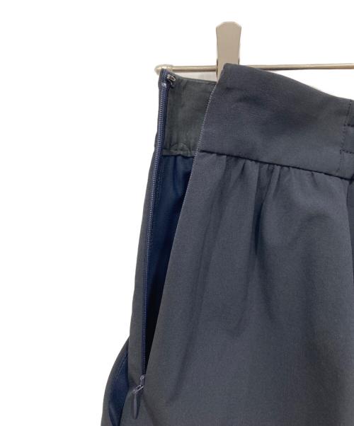 BLUE LABEL CRESTBRIDGE（ブルーレーベルクレストブリッジ）BLUE LABEL CRESTBRIDGE (ブルーレーベルクレストブリッジ) シェルドライワイドパンツ ネイビー サイズ:38の古着・服飾アイテム